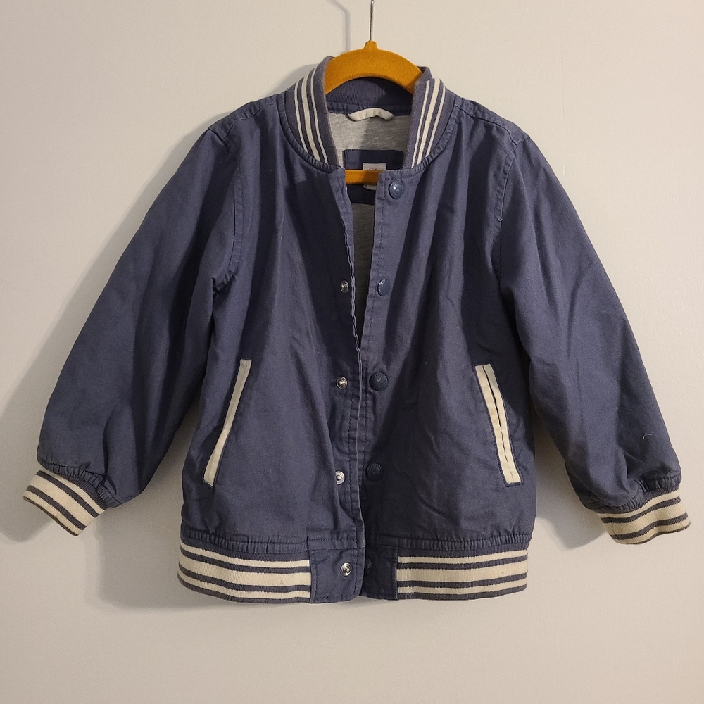 GAP boys size 4 jacket varsity cotton